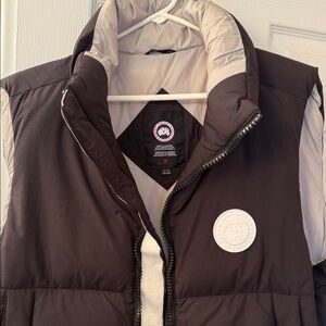 Canada Goose black puffer vest